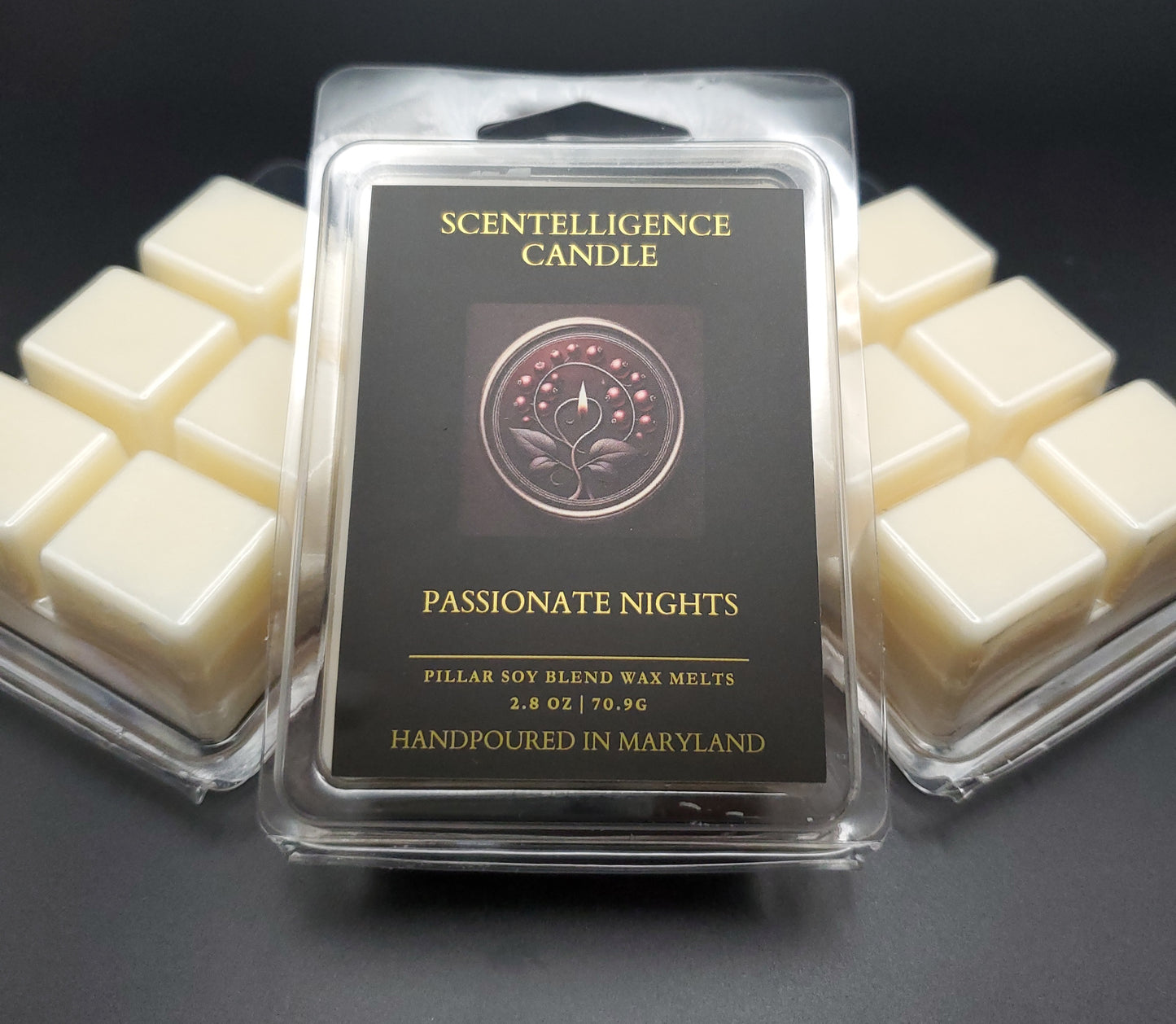 Passionate Nights Wax Melt – Red Currant, Black Pepper & Patchouli