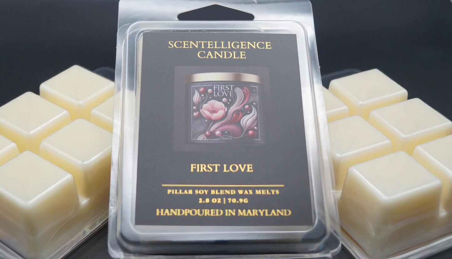 First Love Wax Melt – Fresh Berries, Rose & Light Floral Powder
