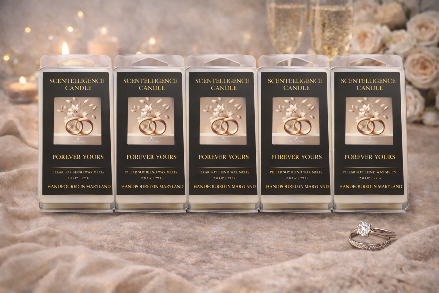 Forever Yours Wax Melt β Almond, Vanilla & Cedarwood