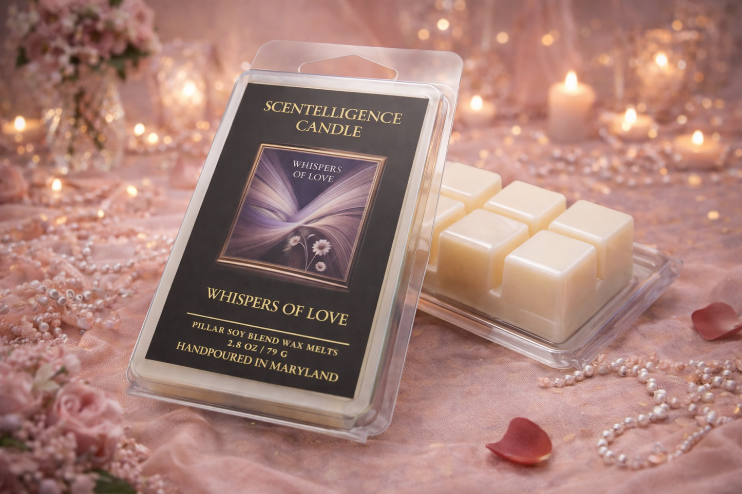 Whispers of Love Wax Melt – Lavender, Chamomile & Honey