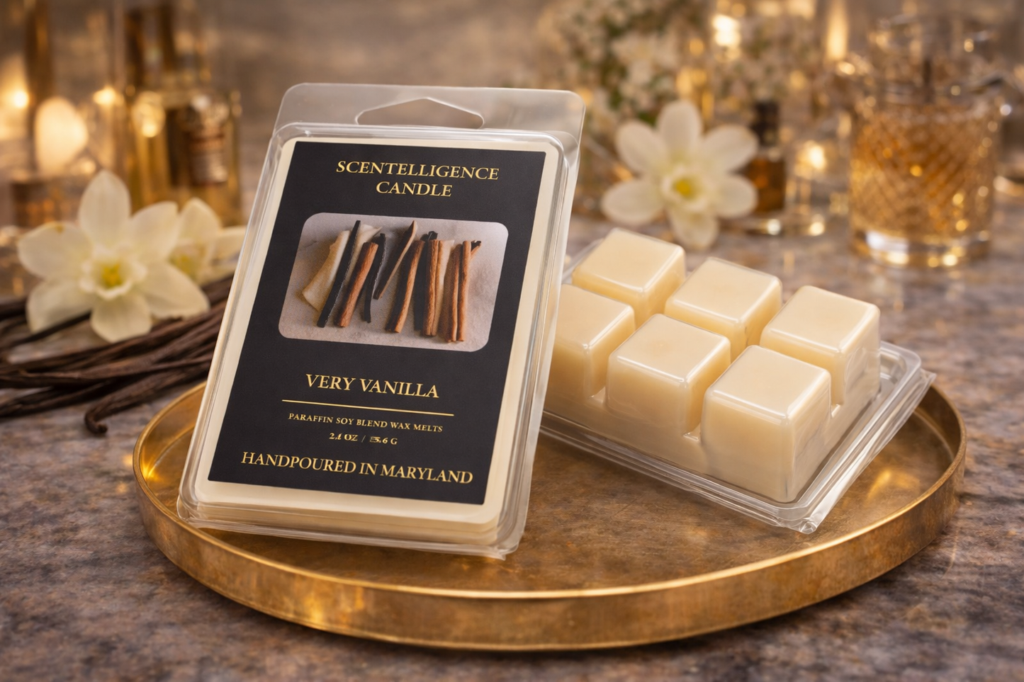 Very Vanilla Wax Melt – Vanilla Bean, Buttercream & Warm Sugar