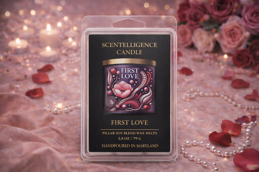 First Love Wax Melt – Fresh Berries, Rose & Light Floral Powder