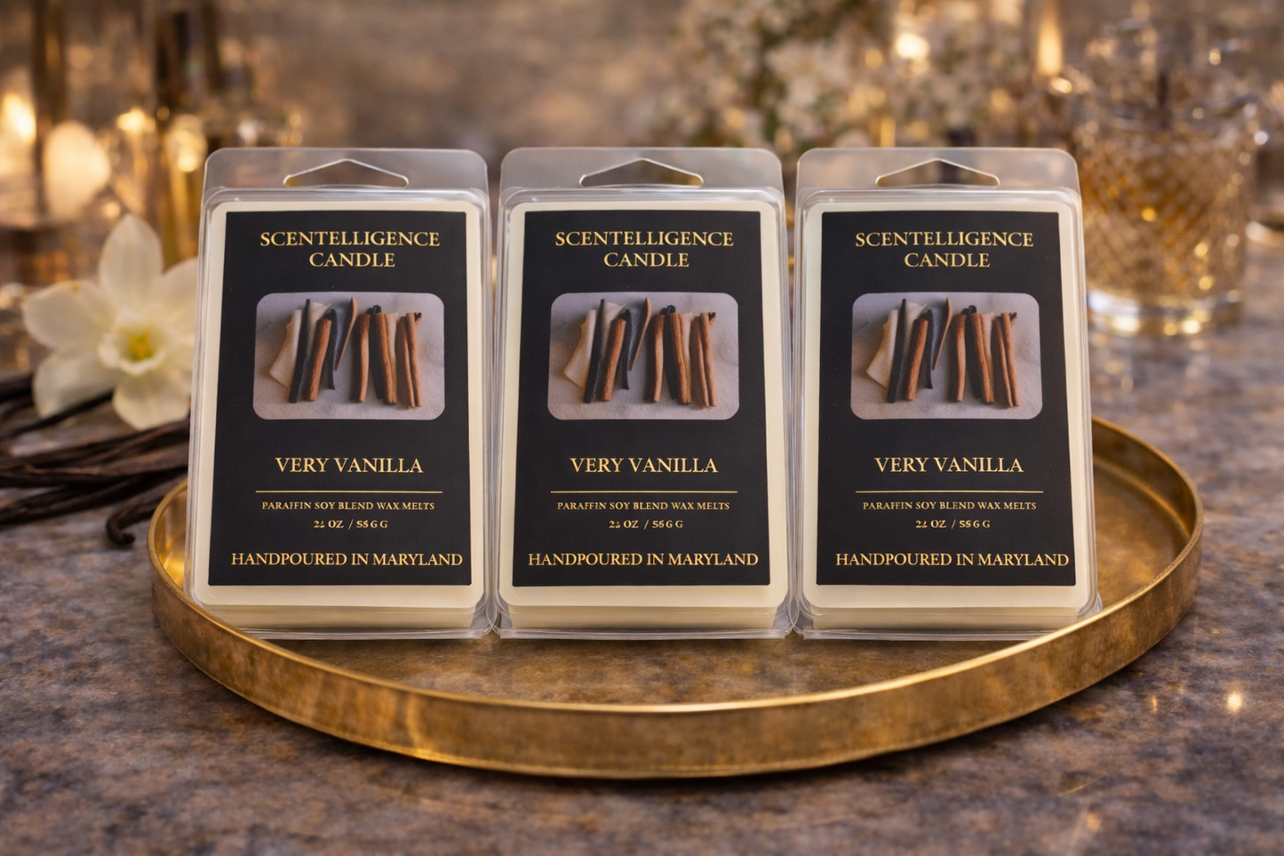 Very Vanilla Wax Melt – Vanilla Bean, Buttercream & Warm Sugar